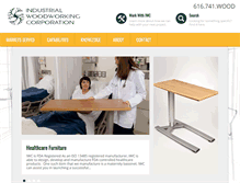 Tablet Screenshot of industrialwoodworking.com